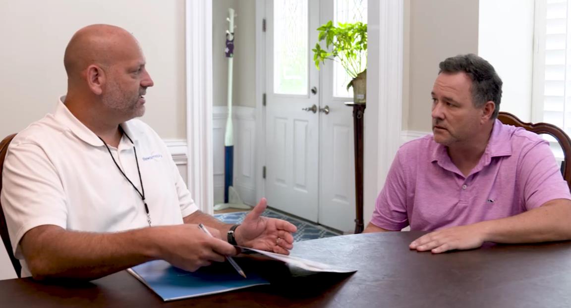 Lifeway Mobility provides consultation for a stairlift in a customer's home