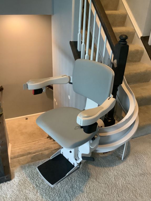 curved Bruno stairlift warranty from Lifeway Mobility