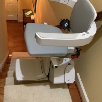 Bruno Elan stairlift in Baltimore installed by Lifeway Mobility