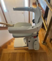 Bruno Stairlift installed in North Easton MA by Lifeway Mobility