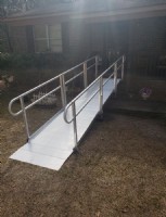 aluminum ramp in Walterboro South Carolina by Lifeway Mobility