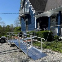 aluminum ramp installed by Lifeyway Mobility in Indianapolis
