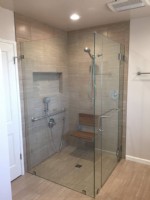 barrier free shower in Los Angeles