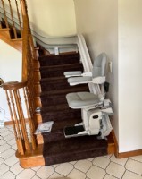curved stairlift Sarver PA from Lifeway Mobility