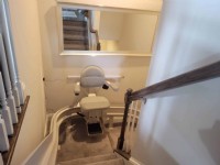 custom curved stairlift Newtown Square PA from Lifeway Mobility