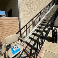 outdoor stairlift in Vista CA installed by Lifeway Mobility