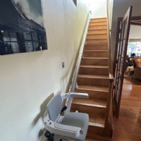stair lift installed in San Diego by Lifeway Mobility