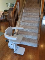 stairlift installed by Lifeway Mobility