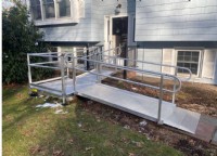 wheelchair ramp North Easton MA installed by Lifeway Mobility