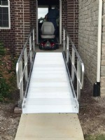 EZ Access modular aluminum ramp Indiana Lifeway Mobility