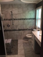Grey Marble Barrier Free Shower e1520650920998