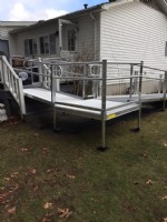 wheelchair ramp installation in Worcester massachusetts