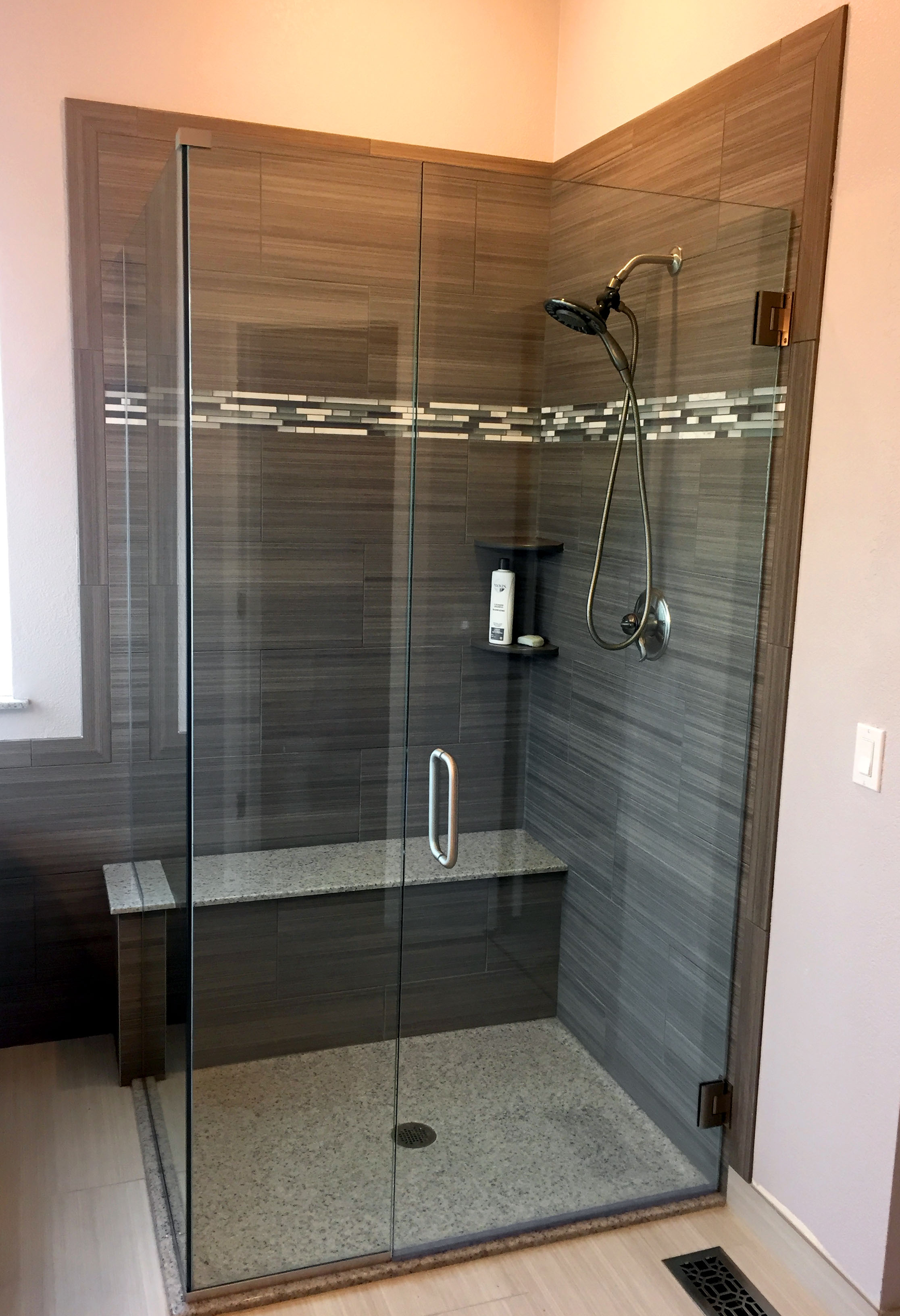 shower remodel by Lifeway Mobility