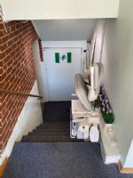 stairlift installed Taiwanese church in Des Plaines IL