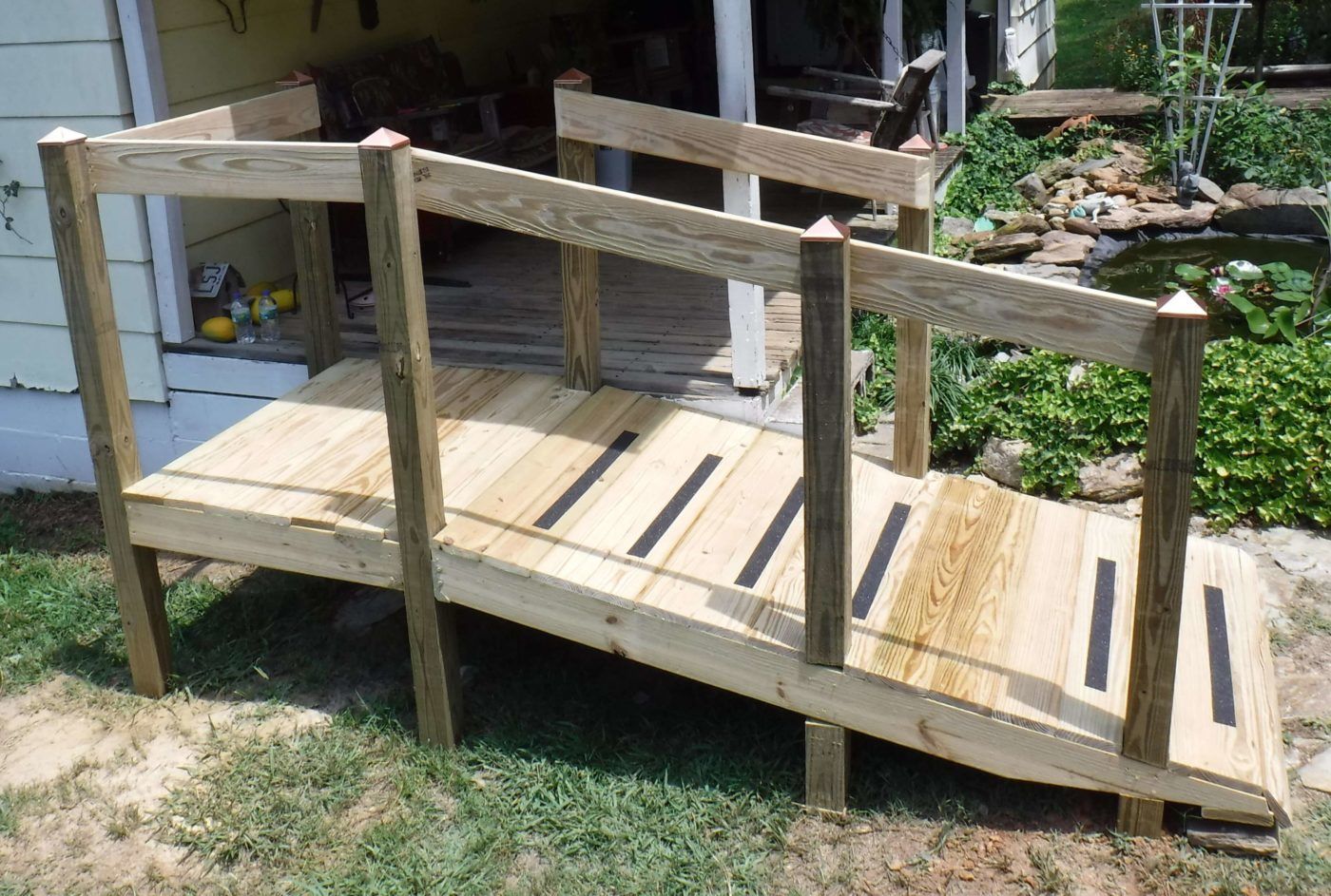 How to build a small wheelchair ramp